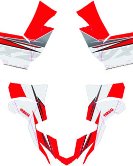 D'Cor Graphics Kit Grey/Red Fits Yamaha YXZ1000