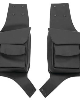 Kuryakyn Saddlebag Guard Pouches Black Fits Harley-Davidson Touring