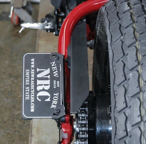 New Rage Cycles Side Mount License Plate Kit For Indian FTR 1200 19-23 - Image 2