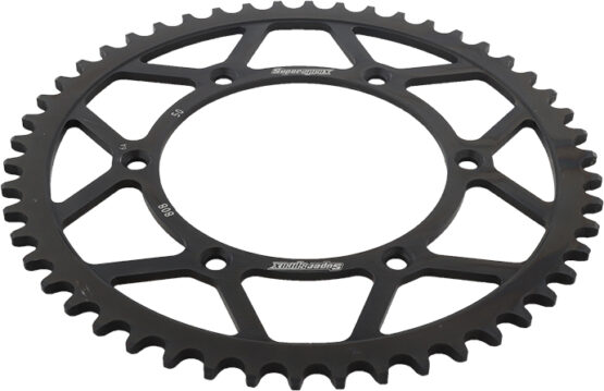 Supersprox Rear Steel Sprocket 50T Black Fits 80-16 Kawasaki Suzuki - Image 3