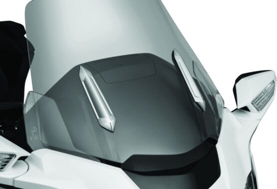 Kuryakyn Omni Windshield Trim Chrome Fits GL1800 - Image 2