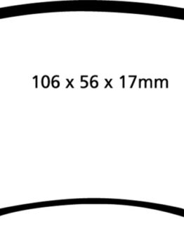 EBC Yellowstuff Rear Brake Pads DP41518R Fits 06-13 Audi A3 2.0 Turbo
