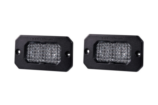 Stage Series 2 In LED Pod Pro - White Flood Flush RBL (Pair)