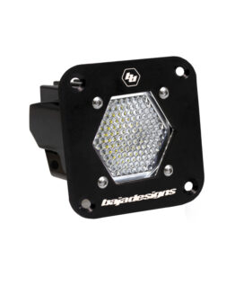 Baja Designs LED Light Pod Flush Mount Clear S1 Work/Scene Pattern