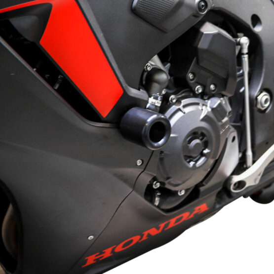 Shogun Frame Sliders Black For Honda CBR1000RR 2017-2019