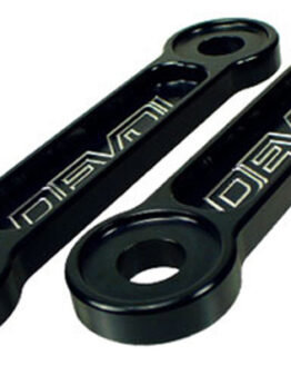 Devol Lowering Link 1.75" Black Aluminum Fits 08-14 Kawasaki KLR650