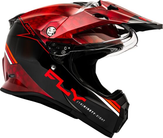 Fly Racing Trekker Kryptek Conceal Helmet Red/Black 2X-Large - Image 3