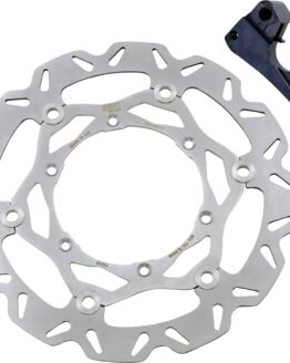 Solid Front Brake Rotor 280mm - Black