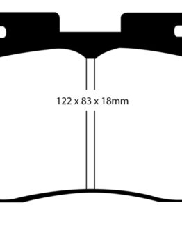 EBC Yellowstuff Front Brake Pads DP41004R Fits 93-98 Toyota Supra Twin Turbo
