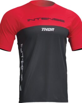 Thor Intense Assist Censis Short-Sleeve Jersey Black/Red/White Men's S