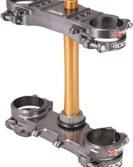 XTRIG ROCS Tech Triple Clamps Gray 21.5mm For Suzuki