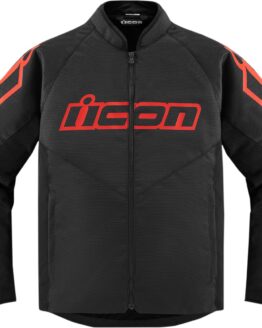 ICON Hooligan Jacket Men's L Black/Red