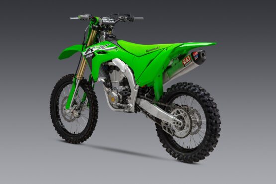 Yoshimura RS-12 SS/AL/CF Exhaust System for KX450 2024 - Image 3
