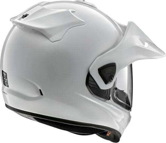 Arai XD-5 Dual Sport Helmet Gloss White M - Image 3