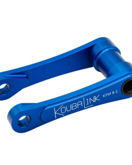 Blue 1" - 1.25" Lowering Link - Lowers Rear Suspension 1 to 1.25 Inches