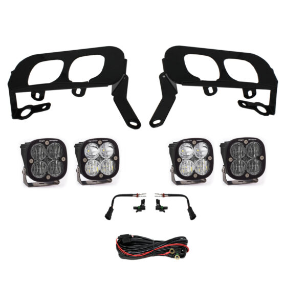 Baja Designs White Fog Pocket Kit - Amber Fits 14-15 Silverado 1500