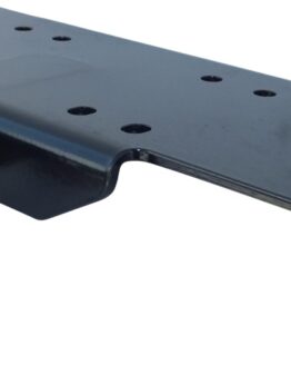 KFI 1-1/4 in. Receiver Winch Mount Black Powder-Coated Steel