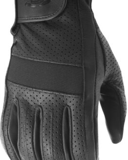Jab Full Perforated Gloves - Black 2X-Large