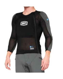 100% Tarka LS Mesh Top Black Small