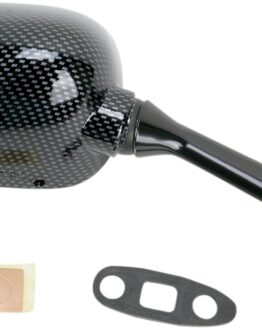 Right Mirror Replacement - Carbon Fiber Look