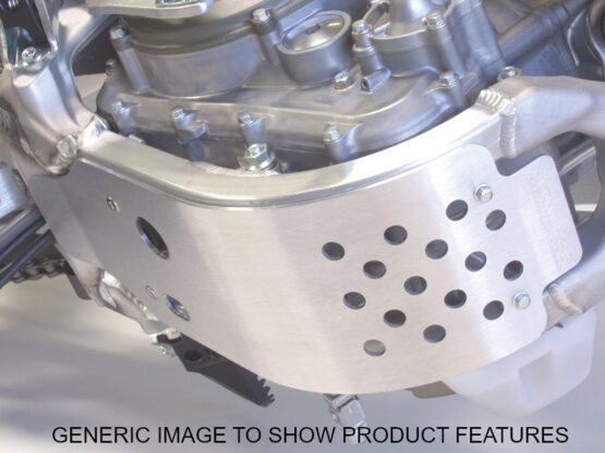 Works Connection Aluminum Skid Plate Fits 89-01 Honda CR500R