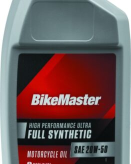 BikeMaster Full Synthetic 20W50 Motor Oil - Case of 12 Quarts