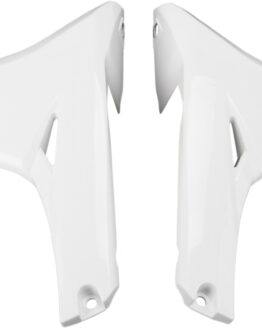 White Lower Radiator Shrouds