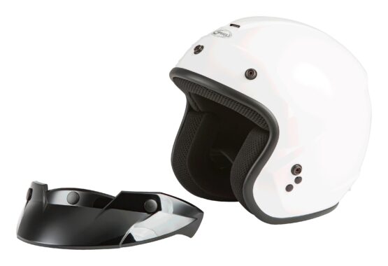 GMAX OF-2 Open-Face Helmet White X-Small - Image 4
