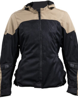 Speed and Strength Starstruck Mesh Jacket Trench Tan Black Womens Large