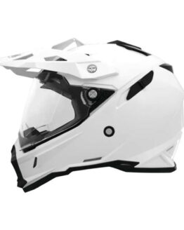THH TX-28 Dual Sport Full Face Helmet White Large