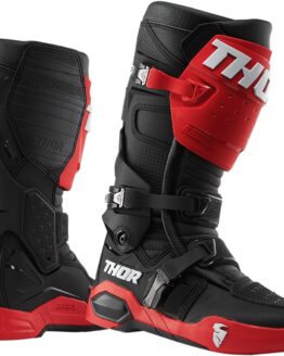 Radial Motocross Boots - Black & Red Men's Size 11