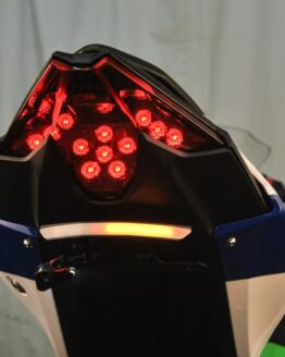 New Rage Cycles Fender Eliminator Tucked for Kawasaki Ninja 500 2024-2025