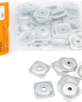 Woody's Grand Digger Support Plates Square 5/16" 48-Pack Natural