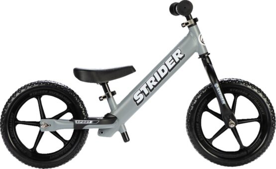 Strider 12 Sport Balance Bike Matte Gray Ages 18 Months to 5 Years - Image 3