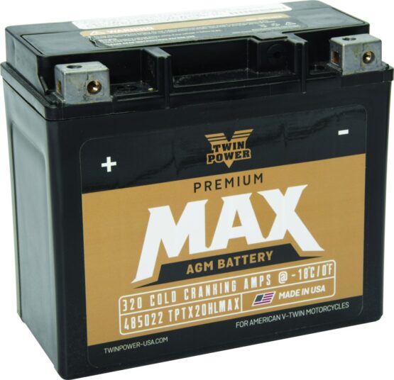 Twin Power Premium MAX GYZ-20HL Battery Replaces H-D 65989-97A
