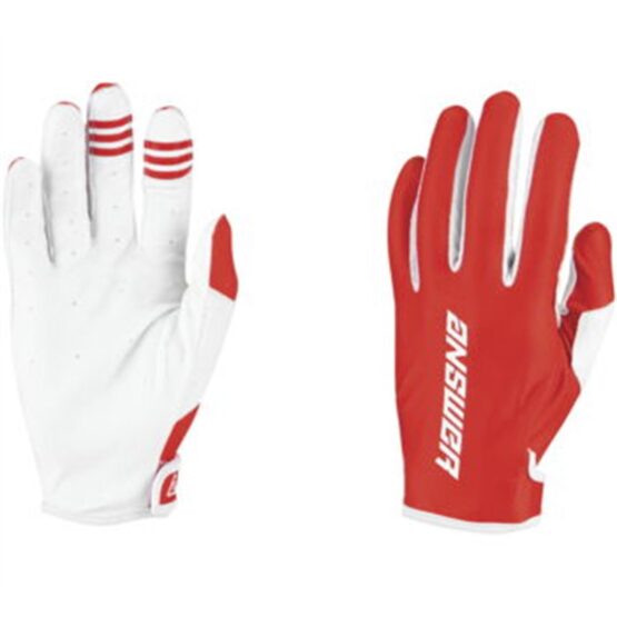 Answer Ascent Glove Red/White - Medium