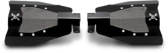 Burly Brand Titan Handguards Black Matte Steel For Harley-Davidson - Image 2