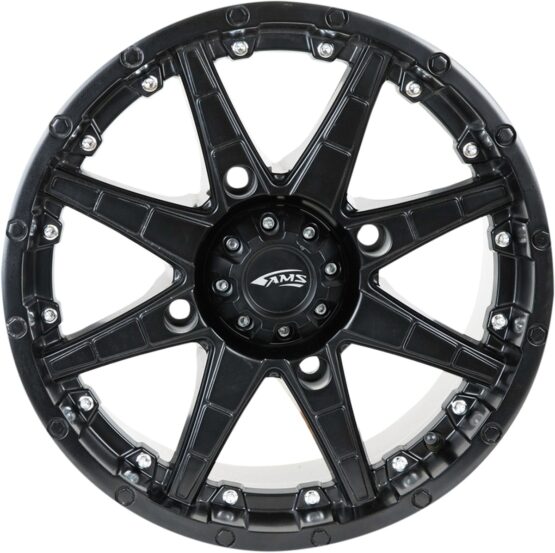 AMS Roll'n 105 Wheel 14x7 Satin Black, 4/110, 5+2 Offset - Image 2