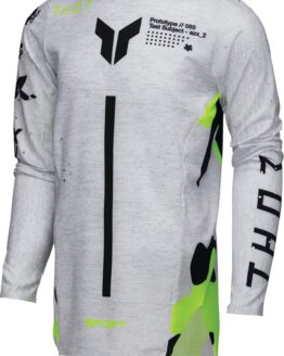 Thor Youth SPORTMODE Riot Jersey XL Black/Fluorescent Yellow/Gray/White