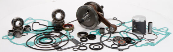 Vertex Engine Rebuild Kit w/ Crank & Gaskets Fits 09-12 KTM 50 SX