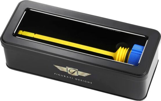 Figurati Designs Magnetic Oil Dipstick Knurled Blue M8 Touring - Image 3