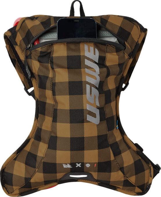 USWE Outlander 2L Hydration Pack Flannel Bronze/Black - Image 2