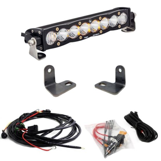 Baja Designs S8 Series 10in Light Bar Kit Fits 16-18 Polaris RZR Turbo XP