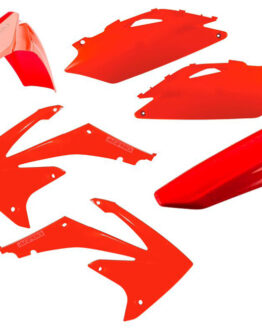 Acerbis Red Plastic Kit 6pc Fits 09-12 CRF450R 10-13 CRF250R