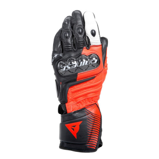 Dainese Carbon 4 Long Leather Gloves Black 3XL - Image 3