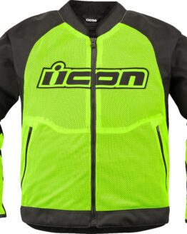 ICON Overlord3 Mesh Jacket Black/Hi-Vis Yellow Men's L