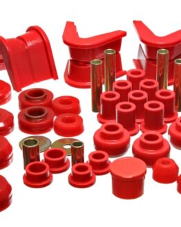 Red Hyper-Flex Master Bushing Kit Fits 73-79 Ford F-150 Pickup 4WD