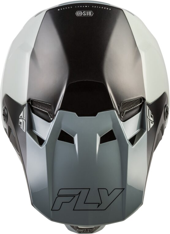 Fly Racing Formula CC Glide Helmet Grey/Light Grey/Black Large - Image 4