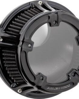 Arlen Ness Method Clear Series All Black Air Cleaner For Harley-Davidson
