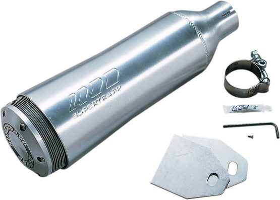 SuperTrapp 4" Aluminum Exhaust Muffler - 2-1/2" ID - Image 2